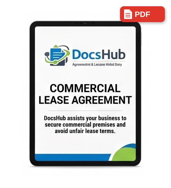 South African Commercial Lease Agreement Template